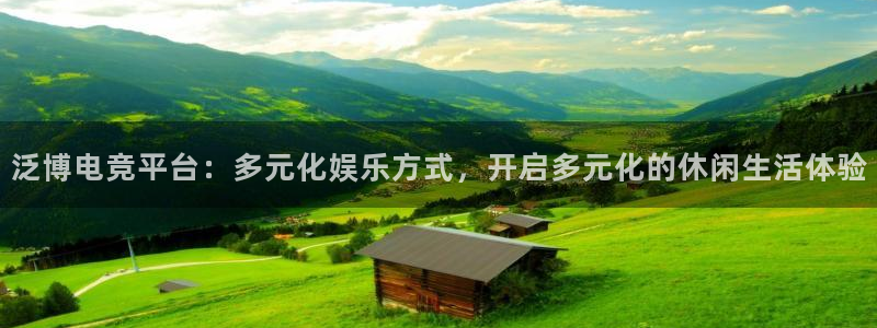 米兰电竞下载：泛博电竞平台：多元化娱乐方式，开启多元化的休闲生活体验